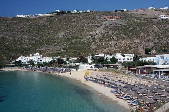 'IMG_0839 Psarou Beach' - Mykonos